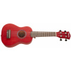 Cascha HH 3961 Soprano Ukulele Set Red