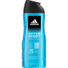 Adidas 3 Active After Sport Men sprchový gél 400 ml