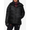 Bunda páperová dámska Mammut Taiss Pro Belay IN Hooded Jacket - black/black