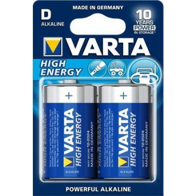 VARTA Batérie "High Energy" LR20, D, 2 ks