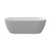 Ravak FREEDOM O TEC voľne stojacá akrylátová vaňa 170 x 70 cm 170 x 77 cm smoke grey CD31500000