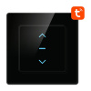 Inteligentný roletový spínač WiFi Avatto N-CS10-B TUYA (čierny) 6976037360537