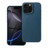 Obal / kryt na Apple iPhone 16 Pro Max modré - SILICONE MAG COVER