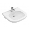 Villeroy & Boch ViCare - Umývadlo Vita 56x55 cm, bez prepadu, otvor na batériu, AntiBac, CeramicPlus, alpská biela 411956T2