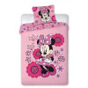 Javoli obliečky polyester Minnie Mouse kvety 140x200 60x63