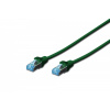 DIGITUS Digitus DK-1532-005/G sieťový kábel Zelená 0,5 m Cat5e SF/UTP (S-FTP) (DK-1532-005/G)