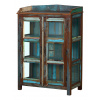 Sanu Babu Presklená skrinka z recyklovaného dreva, 90x45x130cm