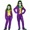 KOSTÝM MAD JOKER BLÁZNIVÝ KLAUN HALLOWEEN 128