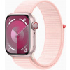 Apple Watch S9 Cell/45mm/Pink/Sport Band/Light Pink