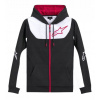 Alpinestars Sessions V3 čierno/bielo/červená M mikina s kapucňou