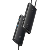Rozbočovač 6v1 Baseus Lite Series USB-C 2x USB 3.0 + USB-C + HDMI + SD/TF (čierny) Baseus