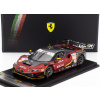 Looksmart Ferrari 296 Gt3 3.0l Turbo V6 Team Jmw Motorsport N 66 24h Le Mans 2024 Giacomo Petrobelli - Larry Ten Voorde - Salih Yoluc 1:43 červená čierna
