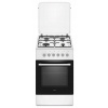 Kombinovaný sporák (plyn/elektrina) MPM 56-KGM-04 s teplovzdušnou rúrou, biely