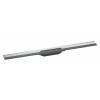 Hansgrohe RainDrain Flex Lineárny sprchový žľab s nerezovým roštom 900, k stene, skrátiteľný, chróm 56052000-HG