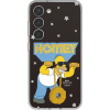 Kryt na mobil Samsung Galaxy S23 Rámček Simpsonovci k ochrannému krytu Frame čierny (GP-TOS911SBBYW)