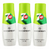 3x KONCENTRÁT SIRUP 7up FREE PRE SÝTIČ SODASTREAM 9L NÁPOJA z 440ml