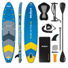 Paddleboard SUP REBEL ACTIVE RBA-4501BL so sedátkom, modrý, 11'6