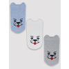 NOVITI SB019-B-02 bavlnené ponožky so smajlíkmi M2 chlapec 12-18m