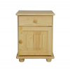 Drewmax Noční stolek SN101, 42x55x35, borovice (Barva dřeva: Olše)