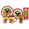 Bing set tanier pohár cuentery fľaša (B.Box Thermobuttel Thermos hrnček slamy 350 ml 12m+)