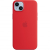 Apple iPhone 14 Plus Silicone Case with MagSafe - (PRODUCT)RED MPT63ZM/A