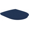 VILLEROY & BOCH ViCare WC sedadlo Kompakt s poklopom, s funkciou QuickRelease a Softclosing, Blue, s povrchom AntiBac, 9M67S1P1