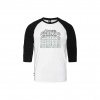 Pánske tričko Rollin raglan white/black Horsefeathers|L