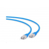 Gembird Patch kábel RJ45, cat. 6A, FTP, LSZH, 0.5m, modrý PP6A-LSZHCU-B-0.5M