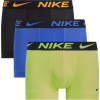 Nike Sport Trunk 3 Pack Blu/Blk/Volt5F3 Medium