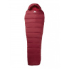 Páperový spací vak dámsky Mountain Equipment Olympus 450 Regular (170 cm) - rhubarb