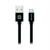 Swissten Datový Kabel Textile Usb / Micro Usb 1,2 M Černý (71522201)