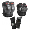 Triple Eight - Saver Series 3Pack - Black - Sada chráničů pro děti Velikost: JNR