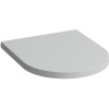 LAUFEN Kartell WC sedadlo s poklopom, odnímateľné, matná šedá, H8913327590001