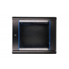 Extralink Racková skříň 9U 600x450 Černá montovaná na zdi