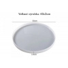 Veľké formy na stoly, podnosy, hodiny Plytká kruhová forma Ø 50cm, max. hĺbka 3cm