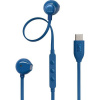 JBL Tune 305 USB-C Blue s konektorem USB-C - kabelová Hi-Res sluchátka do uší