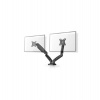 Nedis MMDOSGS110BK - Full Motion Stojan Monitoru | Plynová Pružina | 2 Obrazovky | 15 - 32 
