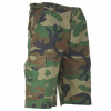 MIL-TEC MT Vojenské nohavice šortky (Moro Mil-Tec Bermuda Rip-Stop Woodland L-Shorts)