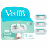 Gillette Venus Pro Smooth Sensitive Náhradné žiletky pre ženy 3 ks