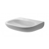 Duravit D-Code Umývadlo Med 60x46 cm, bez otvoru na batériu, alpská biela 23116000702