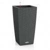 Kvetináč Lechuza Cubico Cottage 30 (56cm) Barva: Antracit kompletný set
