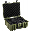 B&W Outdoor Cases BW Outdoor Cases Type 6000 / Bronze green (divider system)
