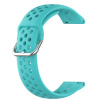 BStrap Silicone Dots remienok na Xiaomi Amazfit Bip, teal SSG013C0805