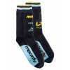 Ponožky Dakar Blue/Yellow Meatfly|M