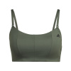 adidas Yoga Studio Light Support Sports Bra Womens Green M A-C