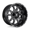 FUEL Fuel D627 Vandal 10x20 5x127 ET-18 Gloss Black Milled 78.1