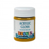 Lesklá akrylová farba Decola 56 ml / žltá Medium (akrylová farba Decola St. Petersburg)