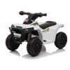 mamido Detská elektrická štvorkolka X Racer biela