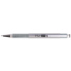 Guľôčkové pero, 0,24 mm, stláčaci mechanizmus, farba tela: strieborná, ZEBRA 