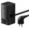 Nabíjačka do siete Baseus PowerCombo Digital 65W (PSLR000301) čierna